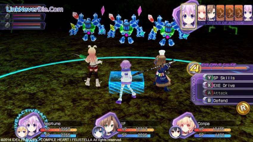 Hình ảnh trong game Hyperdimension Neptunia Re;Birth1 (screenshot)