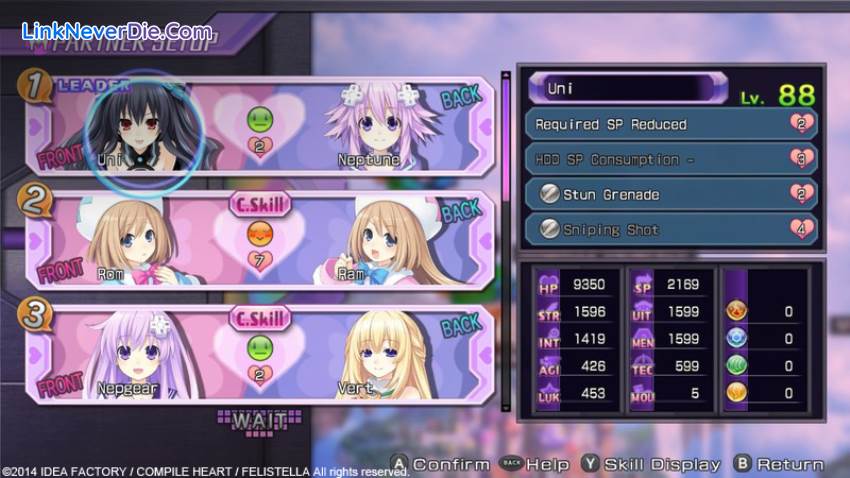 Hình ảnh trong game Hyperdimension Neptunia Re;Birth1 (screenshot)