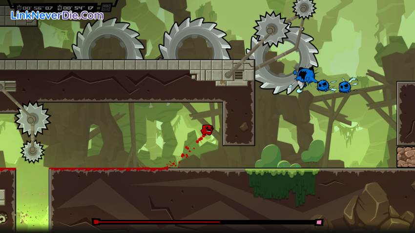 Hình ảnh trong game Super Meat Boy Forever (screenshot)