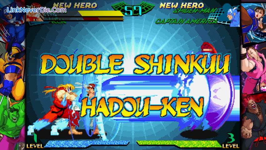 Hình ảnh trong game MARVEL vs. CAPCOM Fighting Collection: Arcade Classics (screenshot)