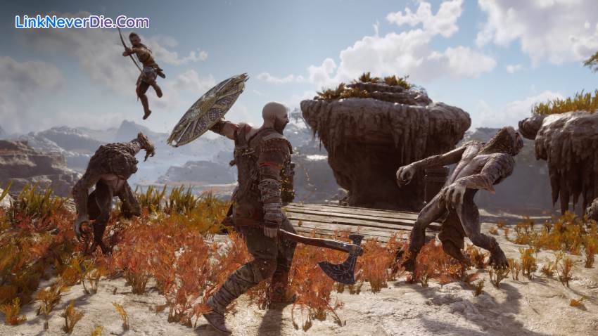 Hình ảnh trong game God of War Ragnarök (screenshot)