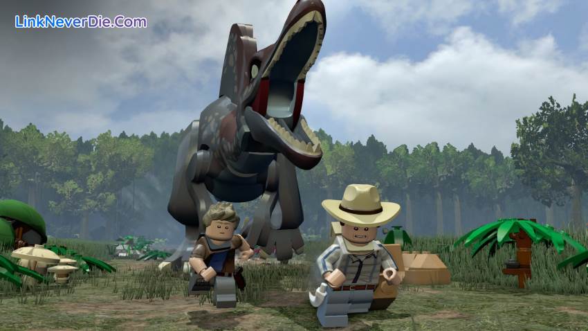 Hình ảnh trong game LEGO: Jurassic World (screenshot)