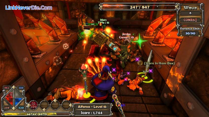 Hình ảnh trong game Dungeon Defenders (screenshot)