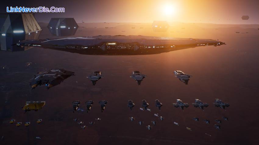 Hình ảnh trong game Homeworld 3 (screenshot)