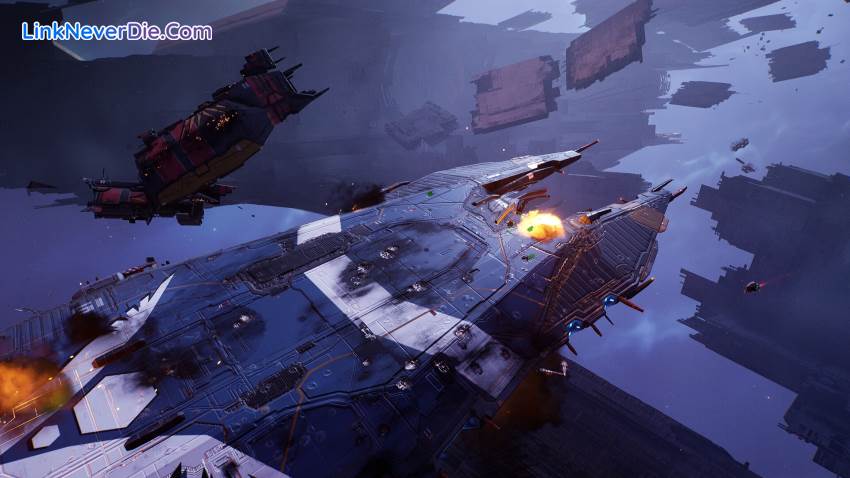 Hình ảnh trong game Homeworld 3 (screenshot)