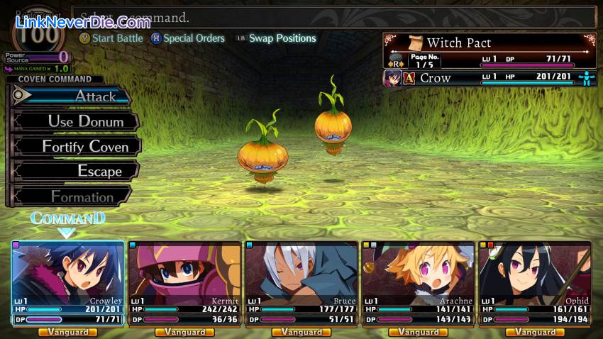 Hình ảnh trong game Labyrinth of Refrain: Coven of Dusk (screenshot)