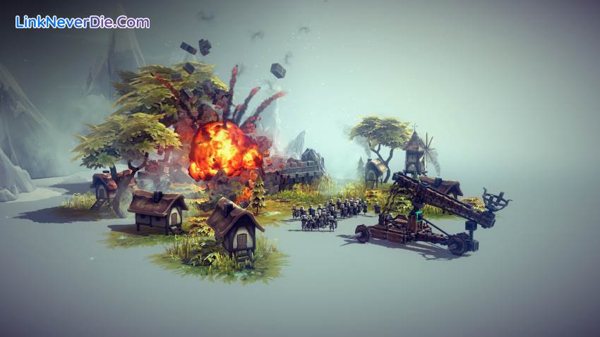 Hình ảnh trong game Besiege (screenshot)