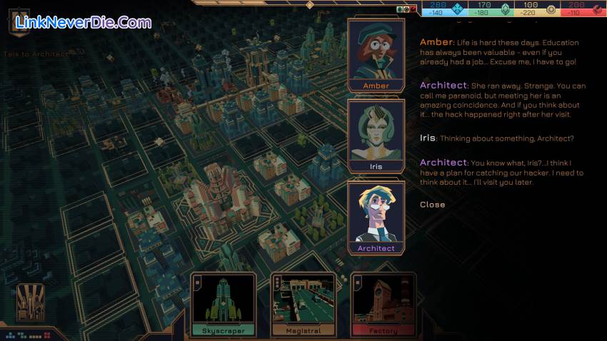 Hình ảnh trong game Technotopia (screenshot)