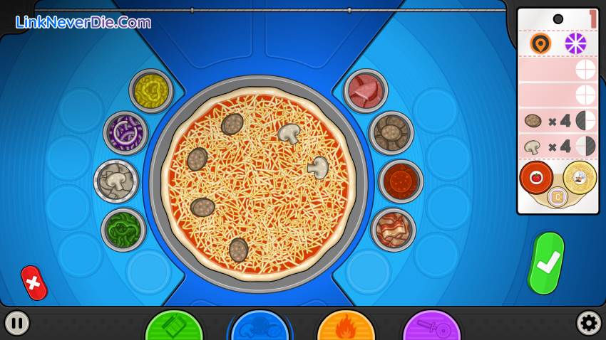 Hình ảnh trong game Papa's Pizzeria Deluxe (screenshot)