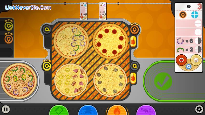 Hình ảnh trong game Papa's Pizzeria Deluxe (screenshot)