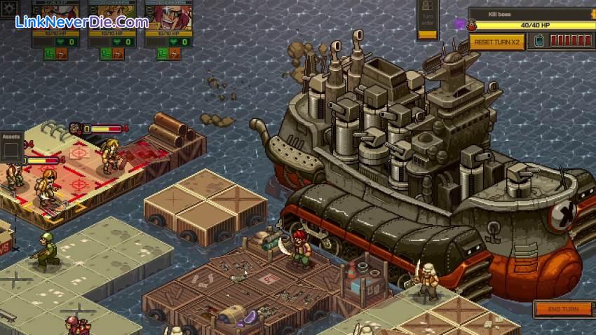 Hình ảnh trong game Metal Slug Tactics (screenshot)