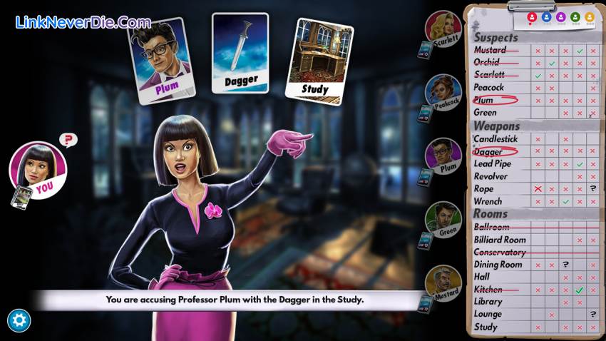 Hình ảnh trong game Clue/Cluedo: Classic Edition (screenshot)