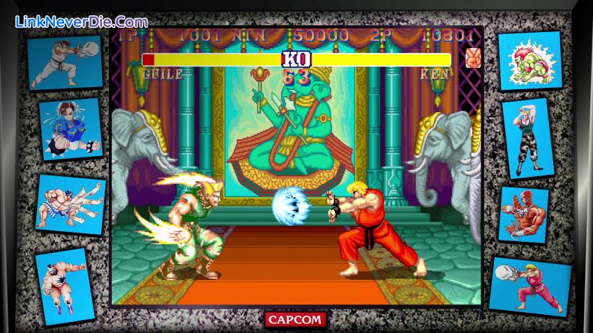 Hình ảnh trong game Street Fighter 30th Anniversary Collection (screenshot)