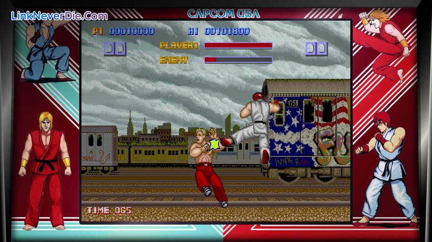 Hình ảnh trong game Street Fighter 30th Anniversary Collection (screenshot)