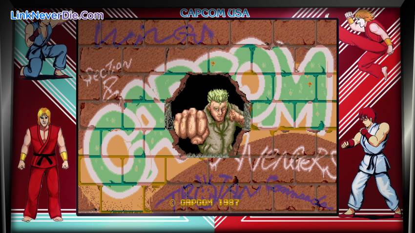 Hình ảnh trong game Street Fighter 30th Anniversary Collection (screenshot)