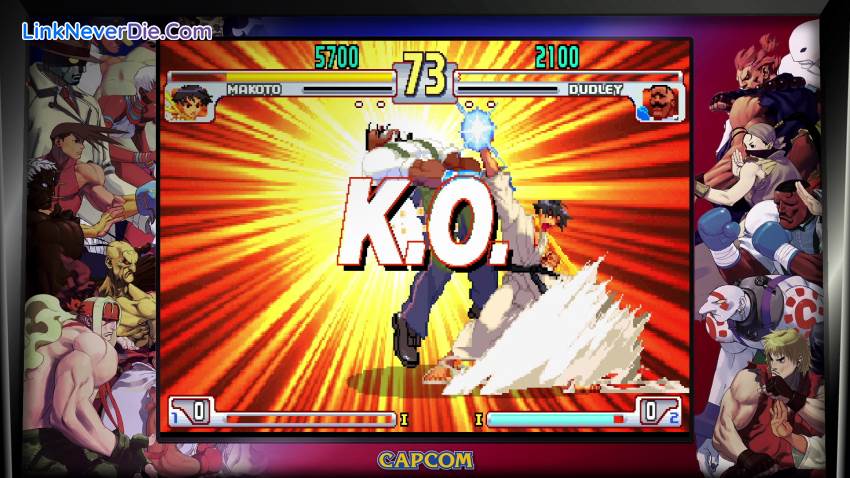 Hình ảnh trong game Street Fighter 30th Anniversary Collection (screenshot)