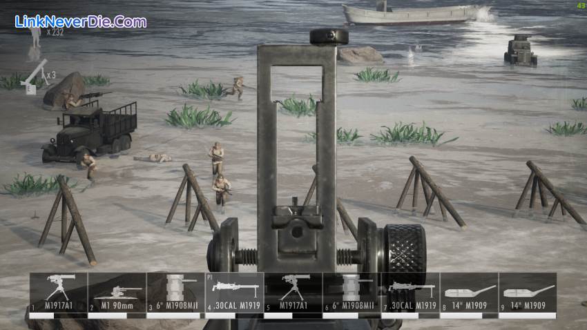 Hình ảnh trong game Beach Invasion 1945 (screenshot)