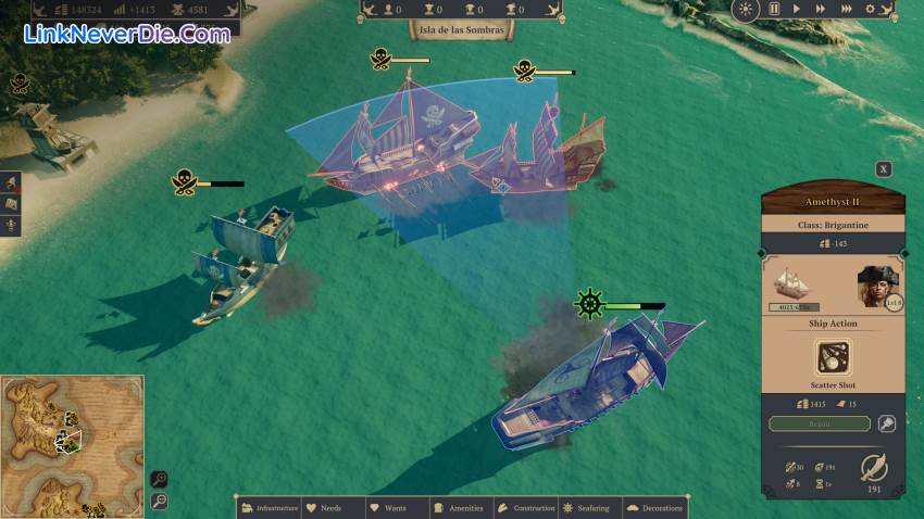 Hình ảnh trong game Republic of Pirates (screenshot)