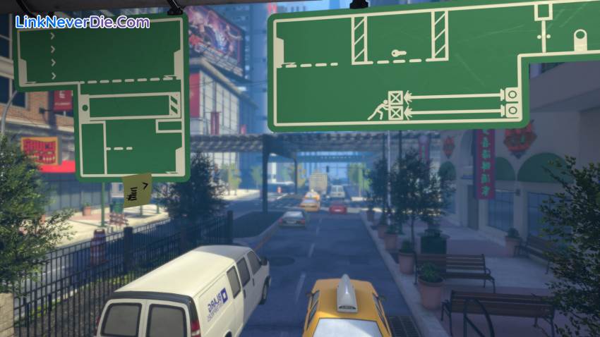 Hình ảnh trong game The Pedestrian (screenshot)