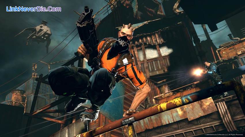 Hình ảnh trong game Brink (screenshot)