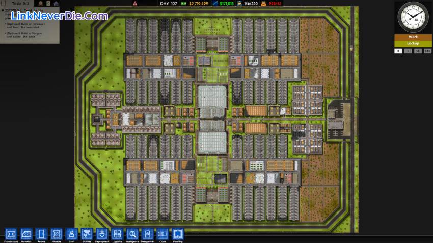 Hình ảnh trong game Prison Architect (screenshot)