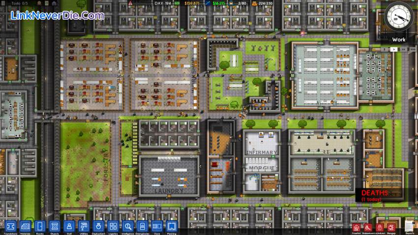 Hình ảnh trong game Prison Architect (screenshot)