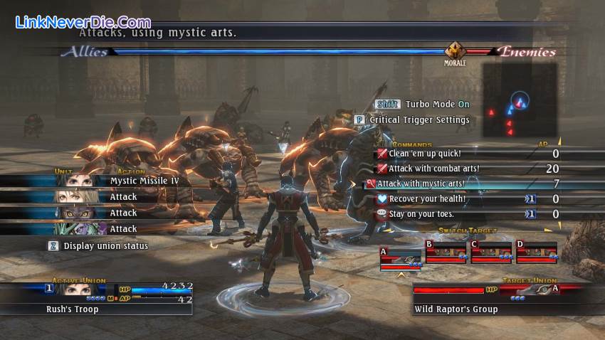 Hình ảnh trong game The Last Remnant (screenshot)