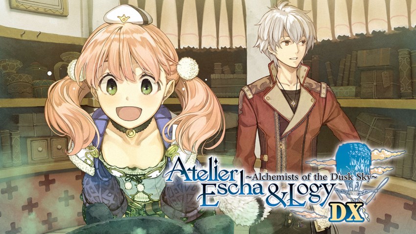 Atelier Escha & Logy: Alchemists of the Dusk Sky DX cover