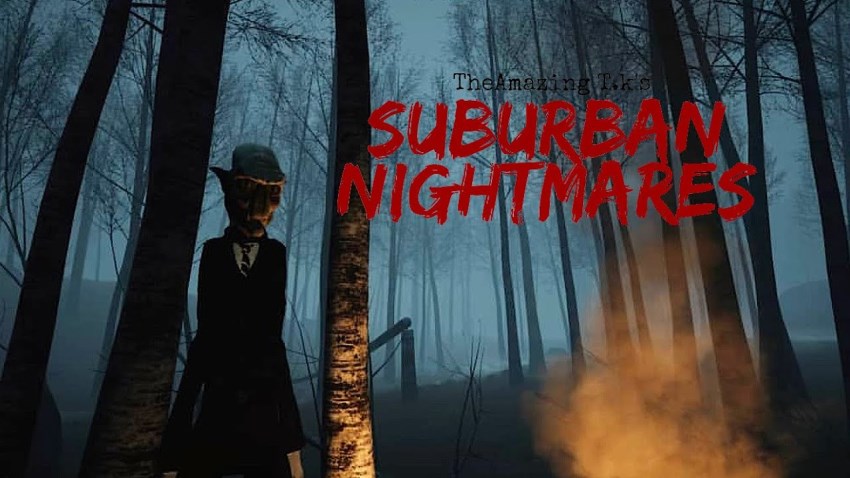 The Amazing T.K's Suburban Nightmares cover