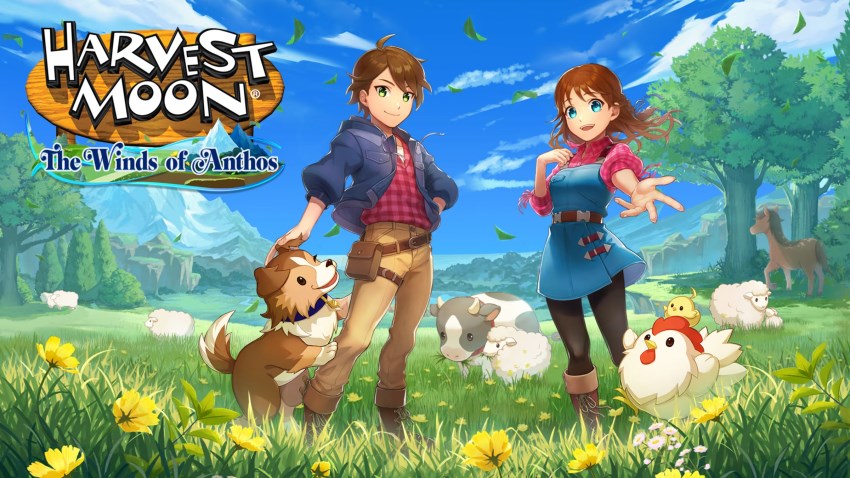 Harvest Moon: The Winds of Anthos cover